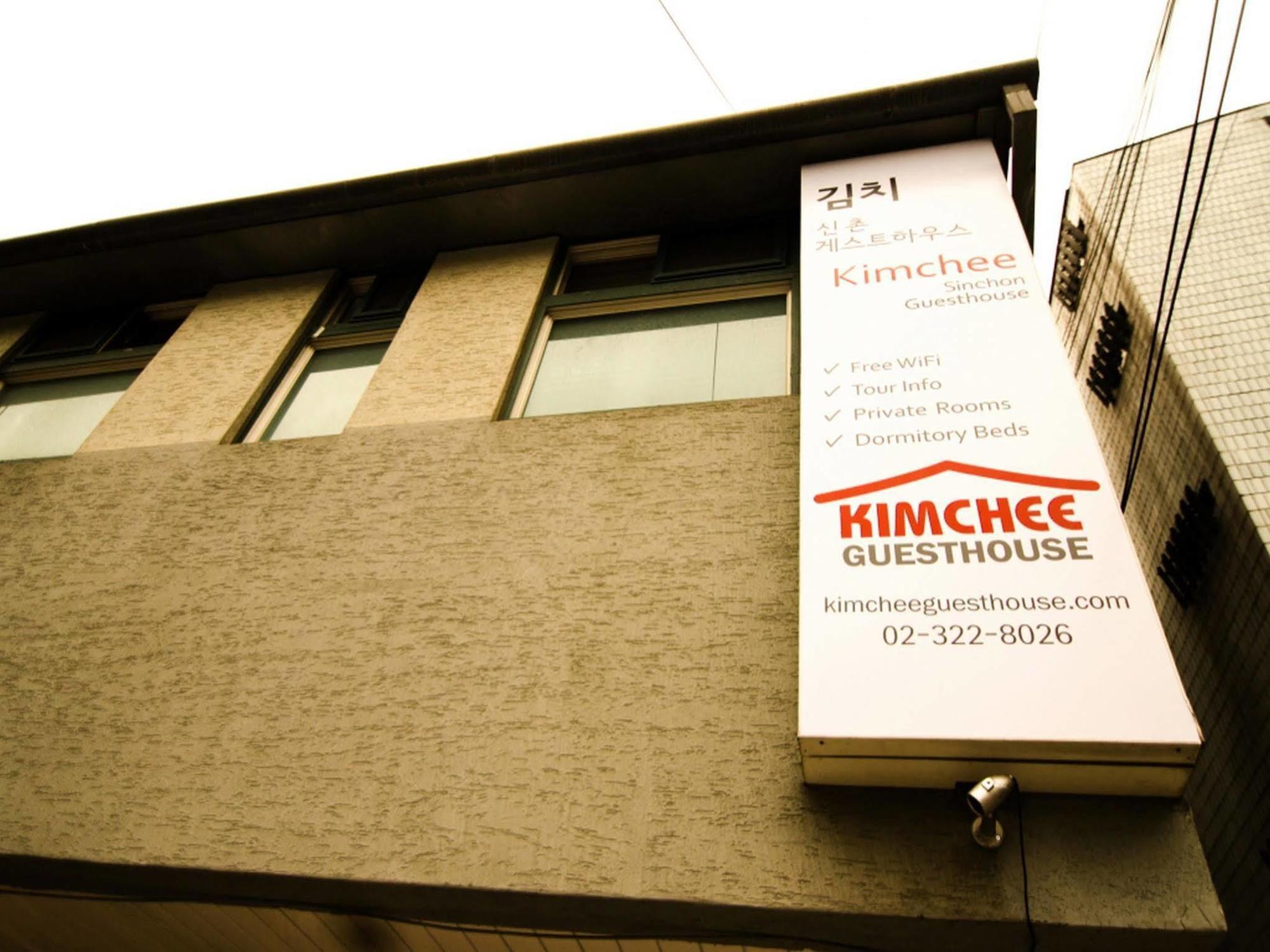 Kimchee Sinchon Guesthouse Seoul Ngoại thất bức ảnh